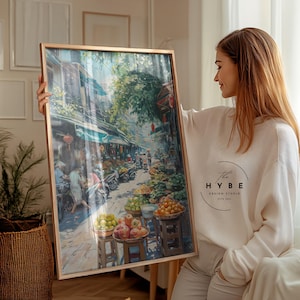 Vietnam Hanoi druckbare Kunst | Vietnam Kunstdruck | Farbton | Nha Trang | Saigon | Mekong | Vintage Vietnam | DRUCKBAR | DIGITALER DOWNLOAD