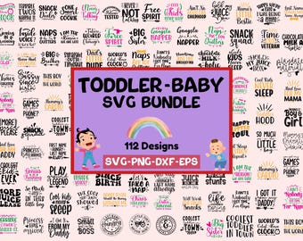 Toddler SVG Bundle, Cute Toddler Quotes Svg, Funny Kids Svg, Baby Shirt Svg, Toddler Boy Girl Svg, Preschool Svg, Cricut Cut Files, PNG DXF