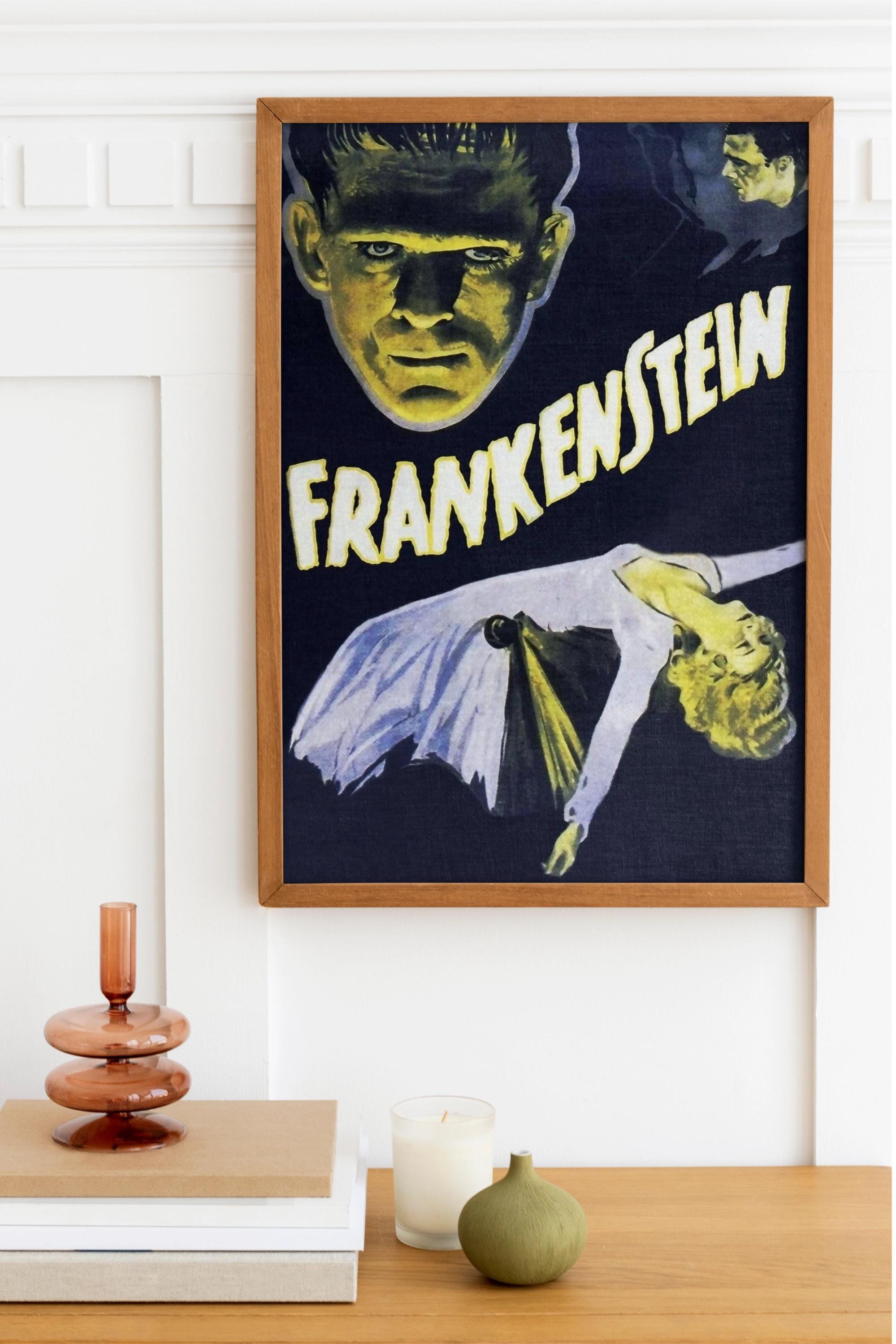Frankenstein 1931 Movie Poster – Digital Instant Download – Classic ...