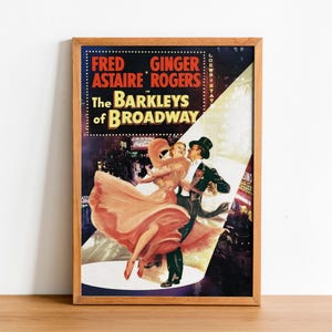 The Barkleys of Broadway (1949) - Vintage Musical Filmplakat Digitaler Download - Fred Astaire & Ginger Rogers - Retro Sammlerstück Kunst