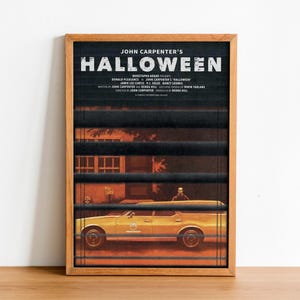 Halloween 1978 – Classic Horror Movie Poster – Iconic Michael Myers Art – Digital Instant Download