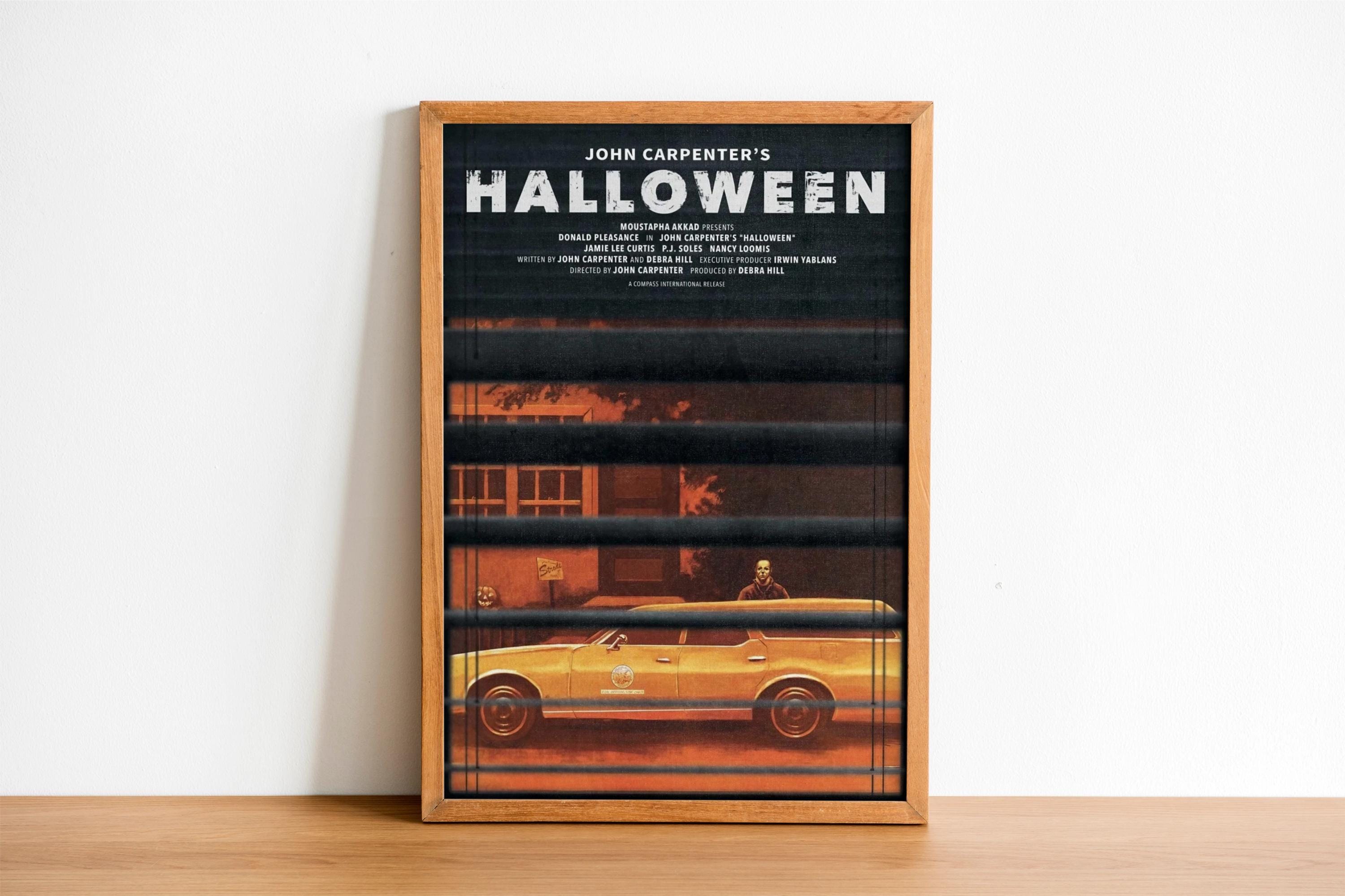Halloween 1978 – Classic Horror Movie Poster – Iconic Michael Myers Art – Digital Instant Download