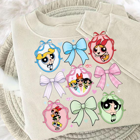 Powerpuff Girls PNG, Trendy coquette png, Powerpuff Girls Png, Powerpuff Girl Cricut Files, Powerpuff girl png, Coquette png designs