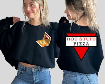 Princess Diaries ronde hals, pizzakleding, cadeau pizzaliefhebber, Rom Com, Princess Diaries, Rom Com Lover, Rom Com-kleding, romantische komedie