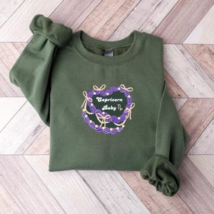 Capricorn Baby Crewneck Sweatshirt | Zodiac Sweatshirt Gift | Astrology Lovers Gift | Capricorn Gift | Horoscope Apparel, Gift for Capricorn