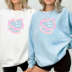 Libra Baby Sweatshirt, Gift for Libras, Perfect for Libras, Birthday Gift, Zodiac Sign Clothing, Libra Apparel, Libra Clothing, Libra Shirt