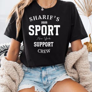 Personalized Supporter T-Shirt, Hybrid Athlete Shirt, Custom Athlete Name, Event, Location and Year, Fitness Competition Fan Shirt