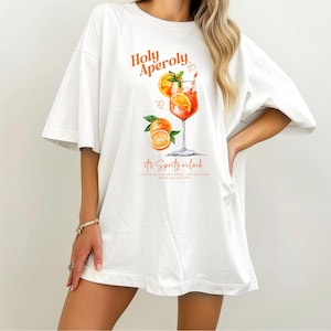 Aperol Spritz Shirt, It&#39;s Spritz o&#39;clock, Aperol T-Shirt, Aperol Shirt, Aperol Statement Tshirt, Unisex, Lustiges Spritz T-Shirt