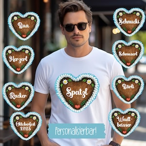 Oktoberfest Shirt personalisierbar, Oktoberfest T-Shirt, Oktoberfest Gruppenshirt, Dirndl Shirt, Volksfest Gruppenshirt, Oktoberfest Shirt