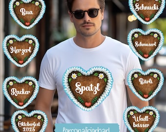 Oktoberfest Shirt personalisierbar, Oktoberfest T-Shirt, Oktoberfest Gruppenshirt, Dirndl Shirt, Volksfest Gruppenshirt, Oktoberfest Shirt