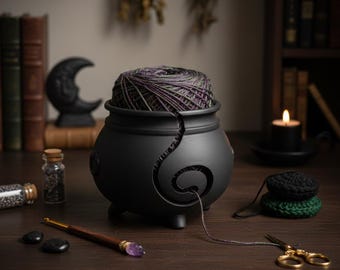 Cauldron Yarn Bowl