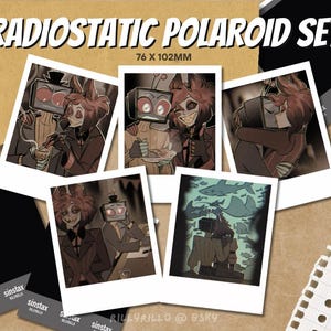Radiostatic Polaroid Set︱5 PRINTS