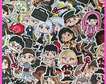 Choose your Survivor + Item! | DBD stickers | Dead By Daylight Matte Stickers | Buy 3, get 1 free!