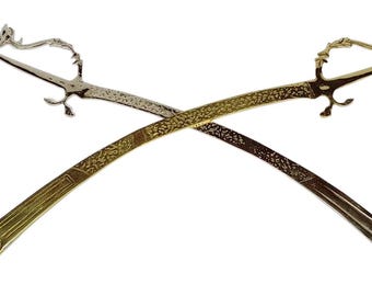 シミター トライバル ベリーダンス バラダイ ソード シルバーブレード