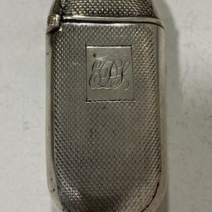 Sterling Silver Matchbox Holder - Etsy