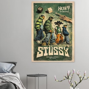 Stussy, Poster - Etsy