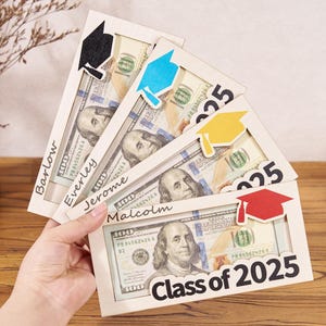 Porte-monnaie de remise de diplôme personnalisé, cadeau de remise de diplôme gravé, porte-monnaie de remise de diplôme personnalisé, cadeau de classe de 2025, cadeau de remise de diplôme pour elle/lui.