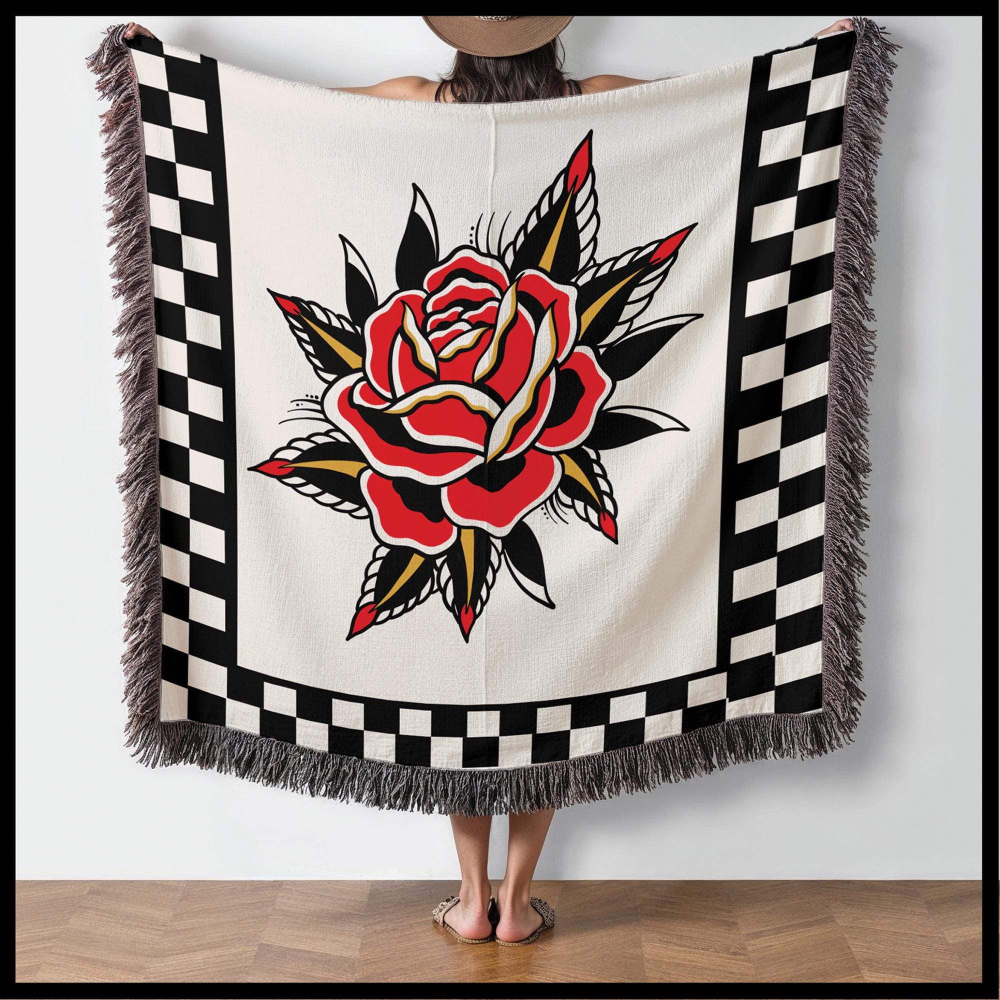 Tattoo throw blanket - Etsy 日本