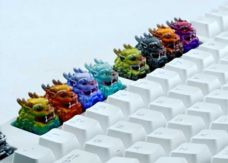 Custom Artisan Keycaps ESC Keycap Custom Mechanical Keyboard Custom ...