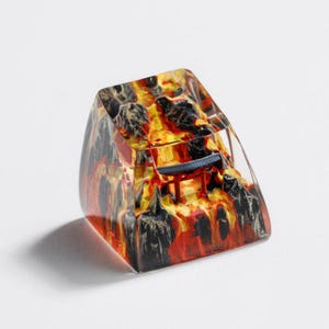 Torii Gate Artisan Keycap, Japanese Keycaps, Artisan Keycap, Torii Gate Custom Keycaps, Cherry MX Keycaps