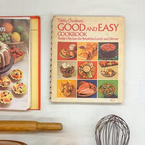 Betty Crocker Good and Easy Cookbook || Vintage Cookbook || Vintage Betty Crocker cook book