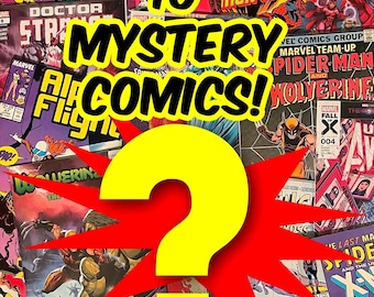 Comic Book Grab Bag! | 10 Random Collectible Comics | Marvel/DC/Mixed Mystery Comic Pack - Your Choice!