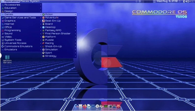 Commodore OS Vision 3.0 Bootable USB - Retro Linux Gaming - Etsy
