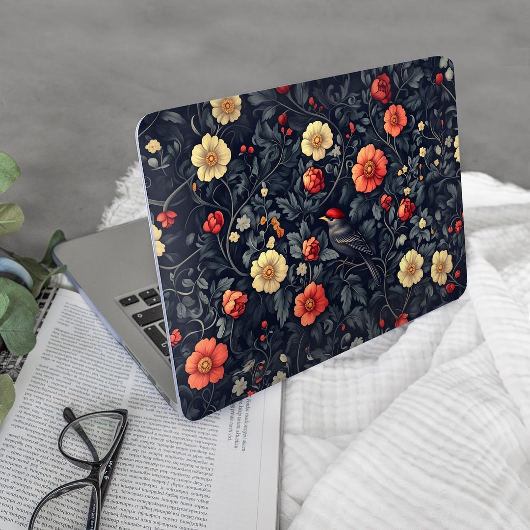 Wildflower Case MacBook Case Aesthetic Wallpaper Laptop Skin, Cover for ...