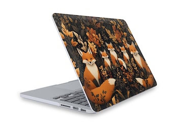 Funda para MacBook con diseño bordado, diseño de bosque otoñal, funda para portátil, funda para MacBook Pro 16 15, Air 13 14, regalo para propietarios de MAC
