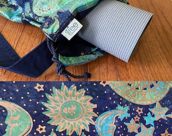 Stars and Moons Yoga Mat Bag