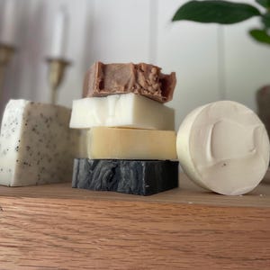 Tallow Soap Bar | Natural Cold Process Soap | Handmade Skincare | Moisturizing Tallow Soap | Essential Oil Soap | Multiple Scents
