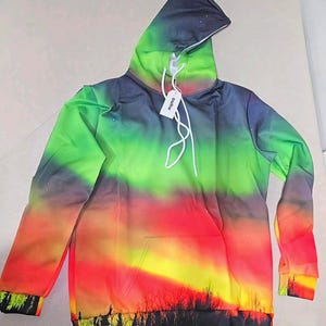 Northern Lights, Aurora Borealis Hoodie