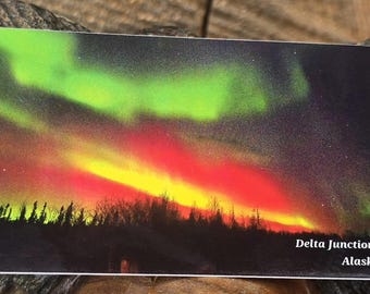 Naklejki winylowe Northern Lights 2,25" x 4"