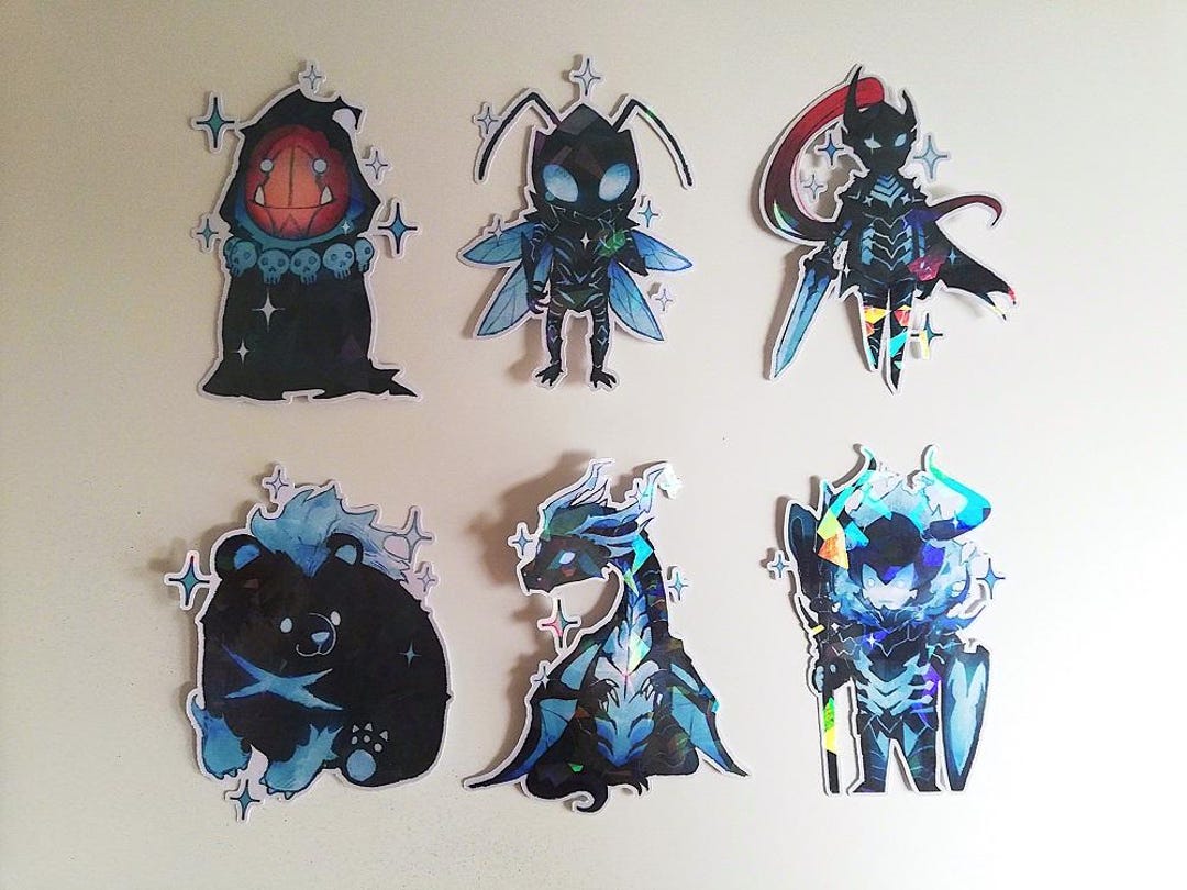 LIMITED Die Cut Sticker Set Solo Leveling Shadow Soldier Iron, Tusk ...