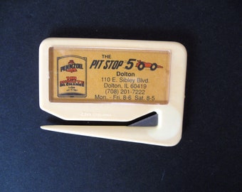 Vintage Pennzoil Zippy Letter Opener - The Pit Stop 500 Dolton Illinois Zippy Letter Opener - Collectible Pennzoil Letter Opener