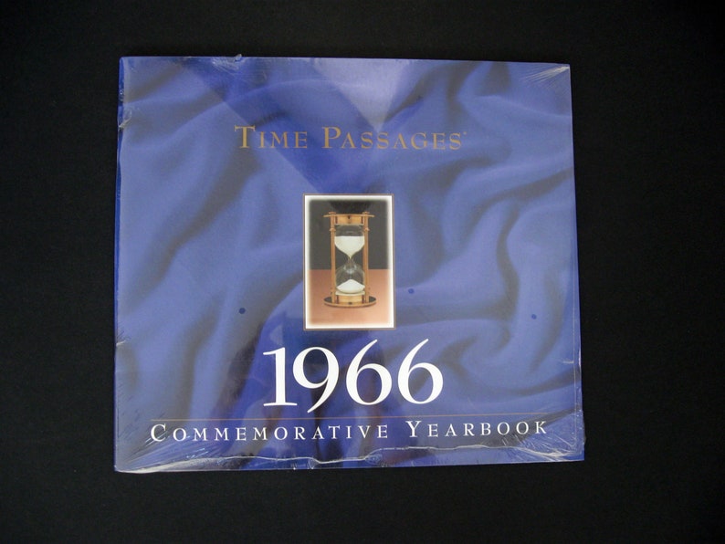Time Passages Published by Champlain Publishing Dist by Stewart House Publishing Free Shipping 1966 Commemorative Yearbook Calendar