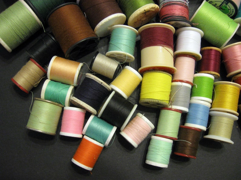 Assortment of Sewing Threads 81 Spools