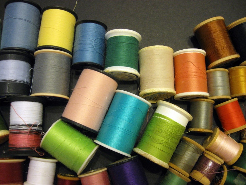Assortment of Sewing Threads 81 Spools