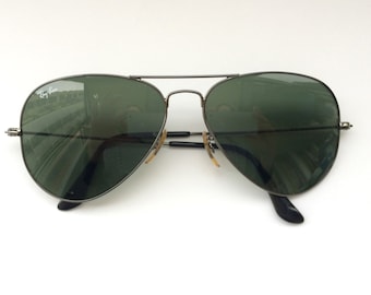 Occhiali da sole vintage Ray Ban modello aviatore