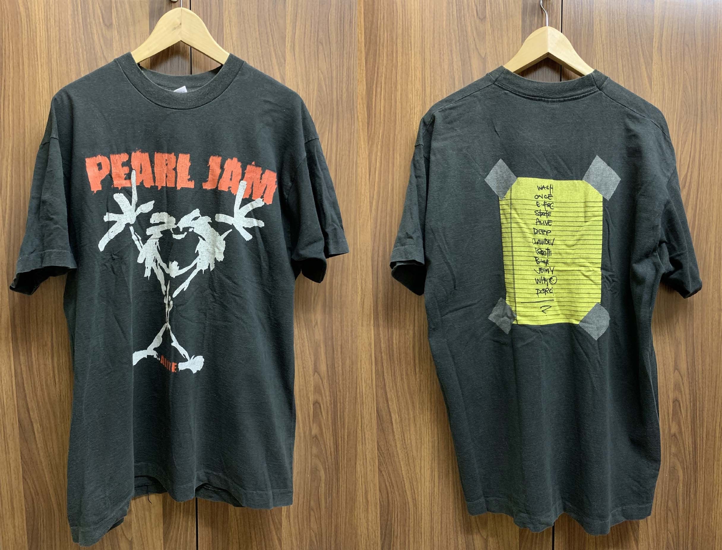 Vintage Pearl Jam Alive Stickman Tee Size XL - Etsy