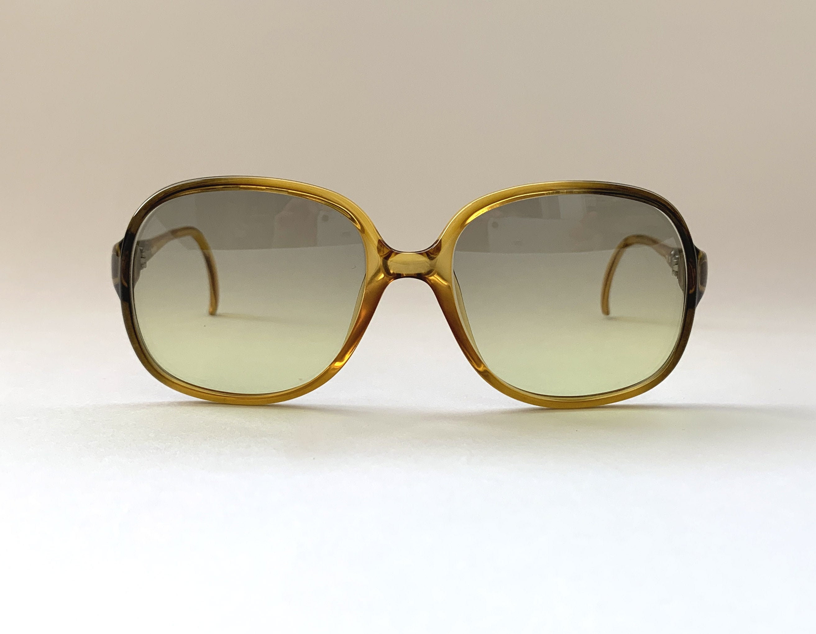 Monture De Lunettes Terri Brogan 8715 30 - Forme Ovale Jaune/marron - Neuf Avec étiquettes