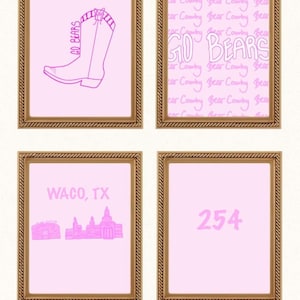 Baylor University Printable Wall Art