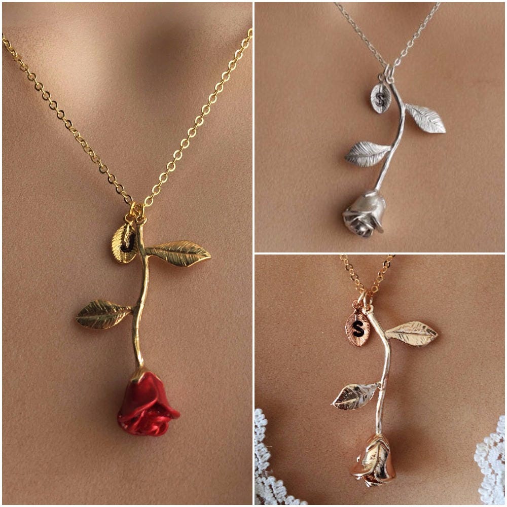 Beast Necklace Rose Necklace Rose 