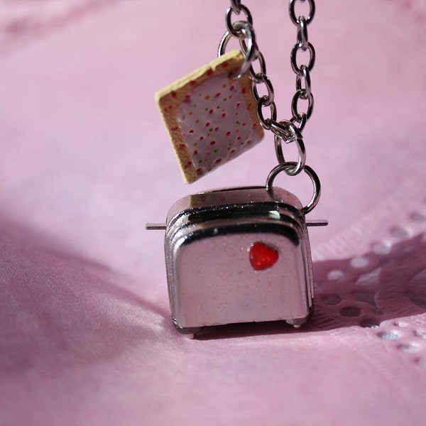 PopTart Love Toaster Necklace