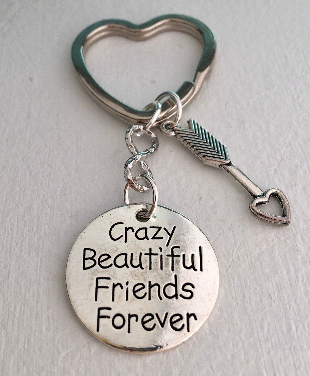 Forever Friends, Forever Friends Keychain, Bff Keychain, Gift for ...