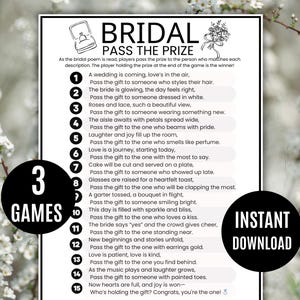 Bridal Pass the Prize Games, Bridal Left Right Game, Pass the Prize Bridal Games, Bridal Pass the Present Games, Bridal Party Game