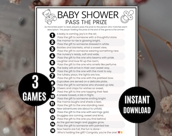 Giochi per Baby Shower Passa il Premio, Gioco Baby Shower Sinistra Destra, Giochi per Baby Shower Passa il Premio, Giochi per Baby Shower Passa il Regalo