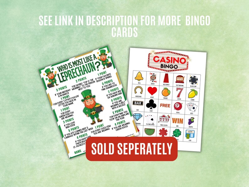 St. Patrick's Day Trivia Game, St. Patrick's Day Party Activity, St. Patrick's Day Kids Game, St. Patrick's Trivia Game, True False Game image 7