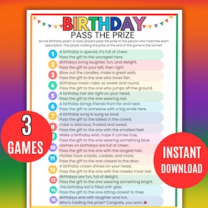 誕生日賞品パスゲーム、誕生日左右ゲーム、賞品パス誕生日ゲーム、誕生日プレゼントパスゲーム、誕生日パーティーゲーム