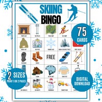 Winter Olympics Bingo - 30 Unique Cards (printable/downloadable) - Etsy ...